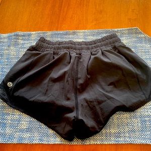 Size 2 Lululemon hotty hot shorts 2.5 inch. Excellent used condition